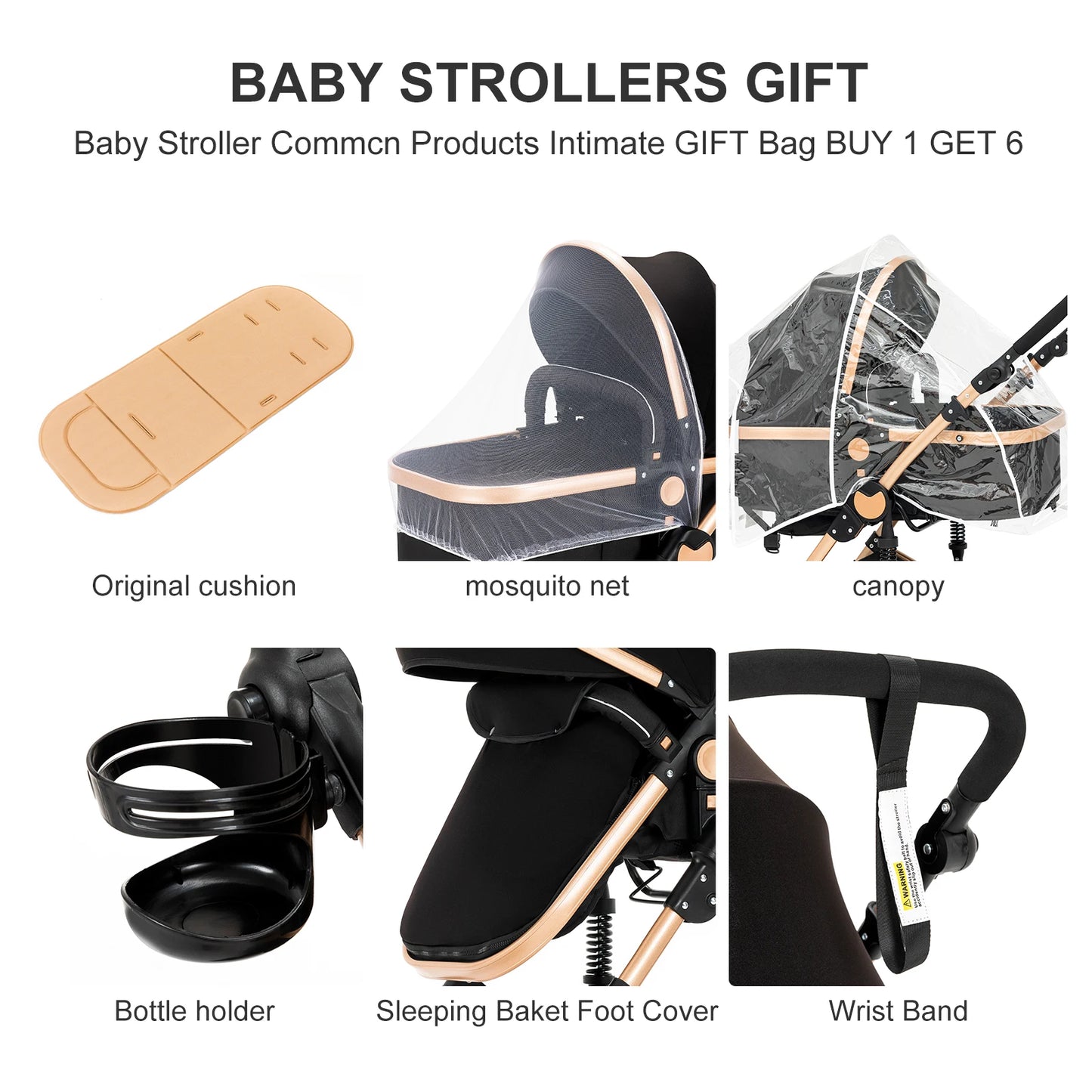 poussette bebe 3 en 1 Baby stroller baby newborn items Baby stroller for newborns Light str oller  for newborn baby Free Shippin