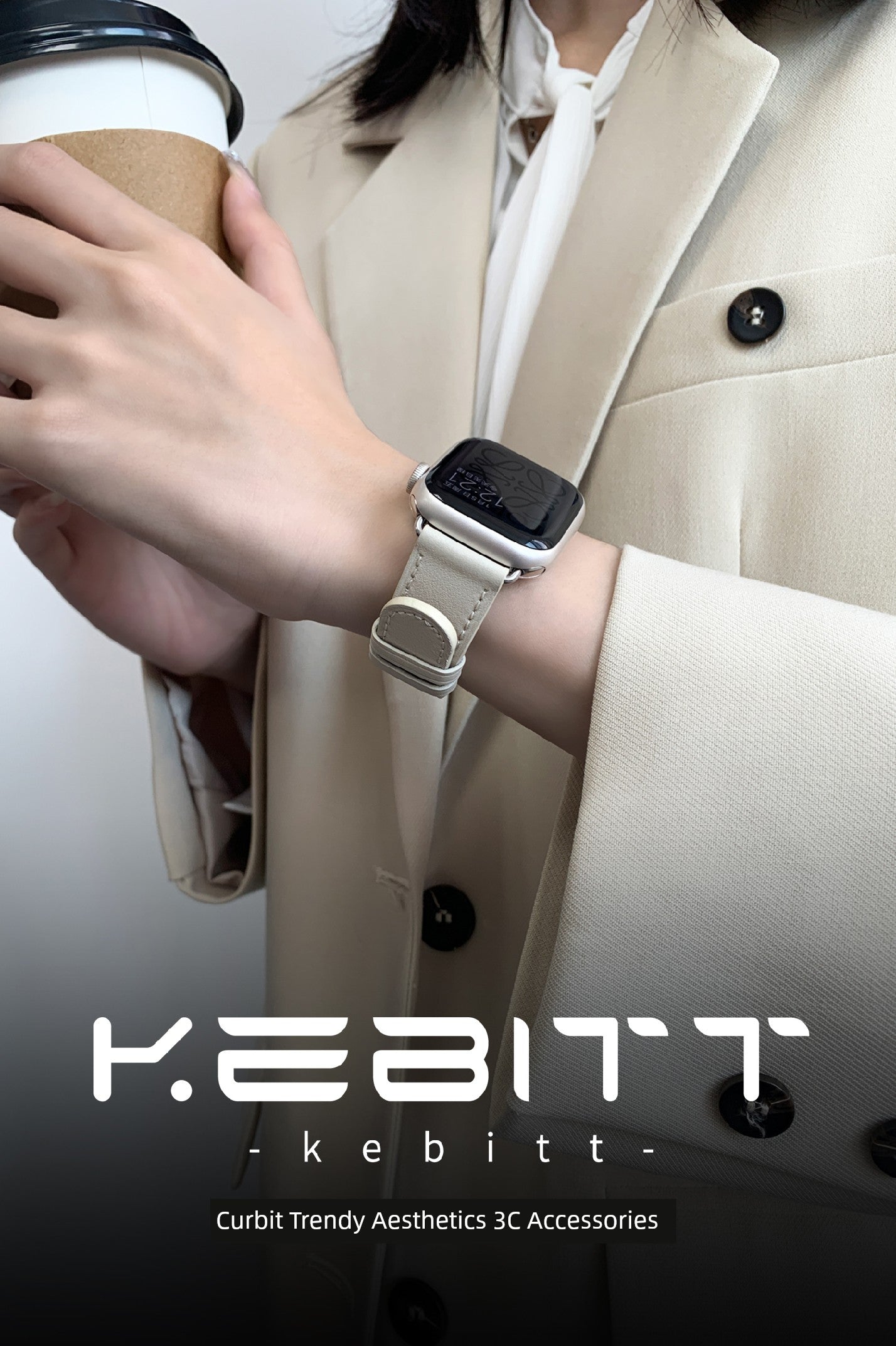 Kebitt Apple Fancy Leather Strap