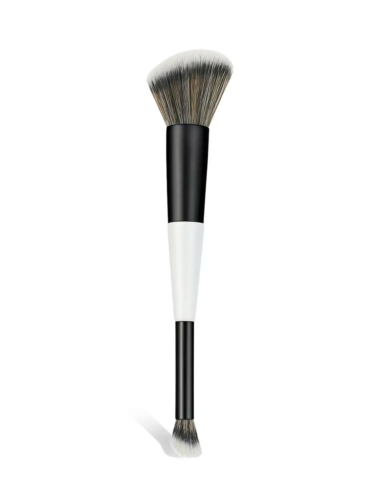 1pcs Double Head Makeup Brushes Flat Angled Foundation Concealer Contour for Blending Loose Powder Liquid Cream Cosmetic Tools