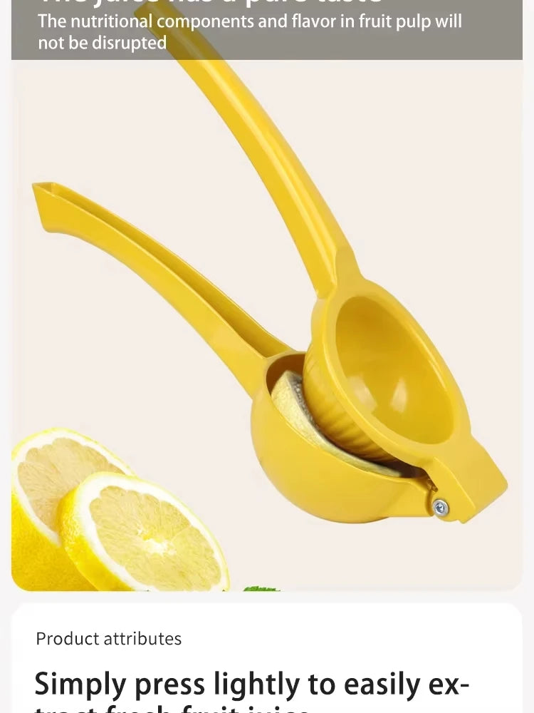 Manual Lemon Clip Creative Kitchen Gadgets Colorful Manual Lemon Juicer Not Easy To Deform Mini Home Portable Lemon Clip