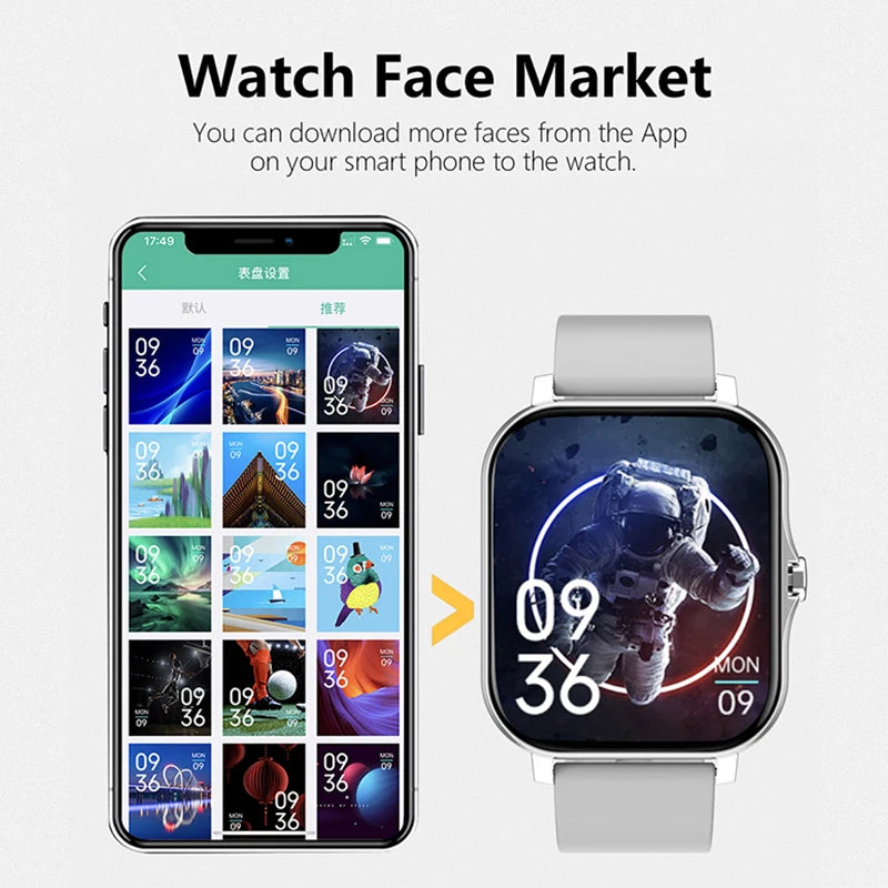 Smartwatch Y13- Relógio Inteligente Esportivo Bluetooth Android/iOS - Com foto Na Tela