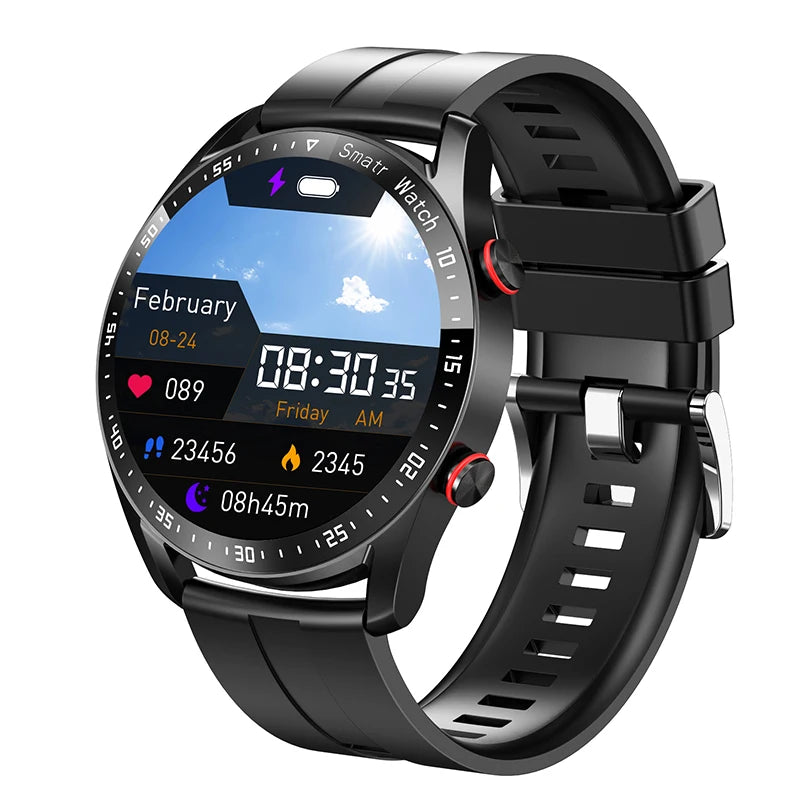 Sports Smart Watch Men Women HD Screen ECG+PPG Bluetooth Call GPS Tracker Heart Rate Monitor IP68 Waterproof SmartWatch 2026 New