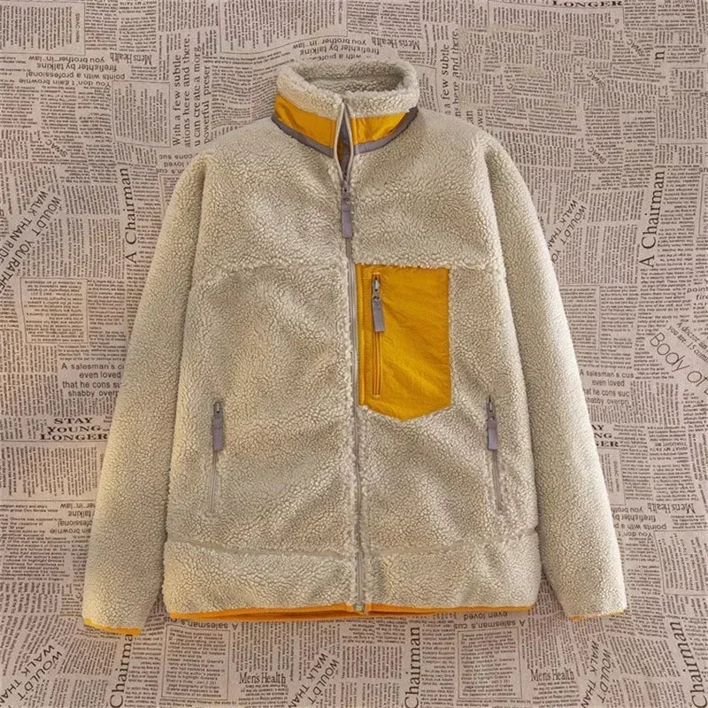 Male Outdoor Coldproof Windproof Jacket Winter Sweater Cashmere Jacket Down Jacket Man's Warm and Comfortable Jacket Outwear