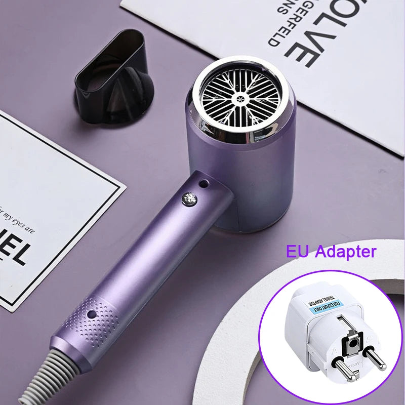 Hair Dryer 1200W Professional Powerful Hair Dryer Fast Heating Hot And Cold Adjustment Ionic Air Blow Dryer with Air Collecting