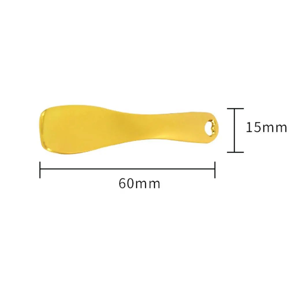 Metal Face Cosmetic Spatula Cosmetic Dispensing Spoon Beauty Tools Makeup Mask Cream Spoon Makeup Tools Cosmetic Spoons