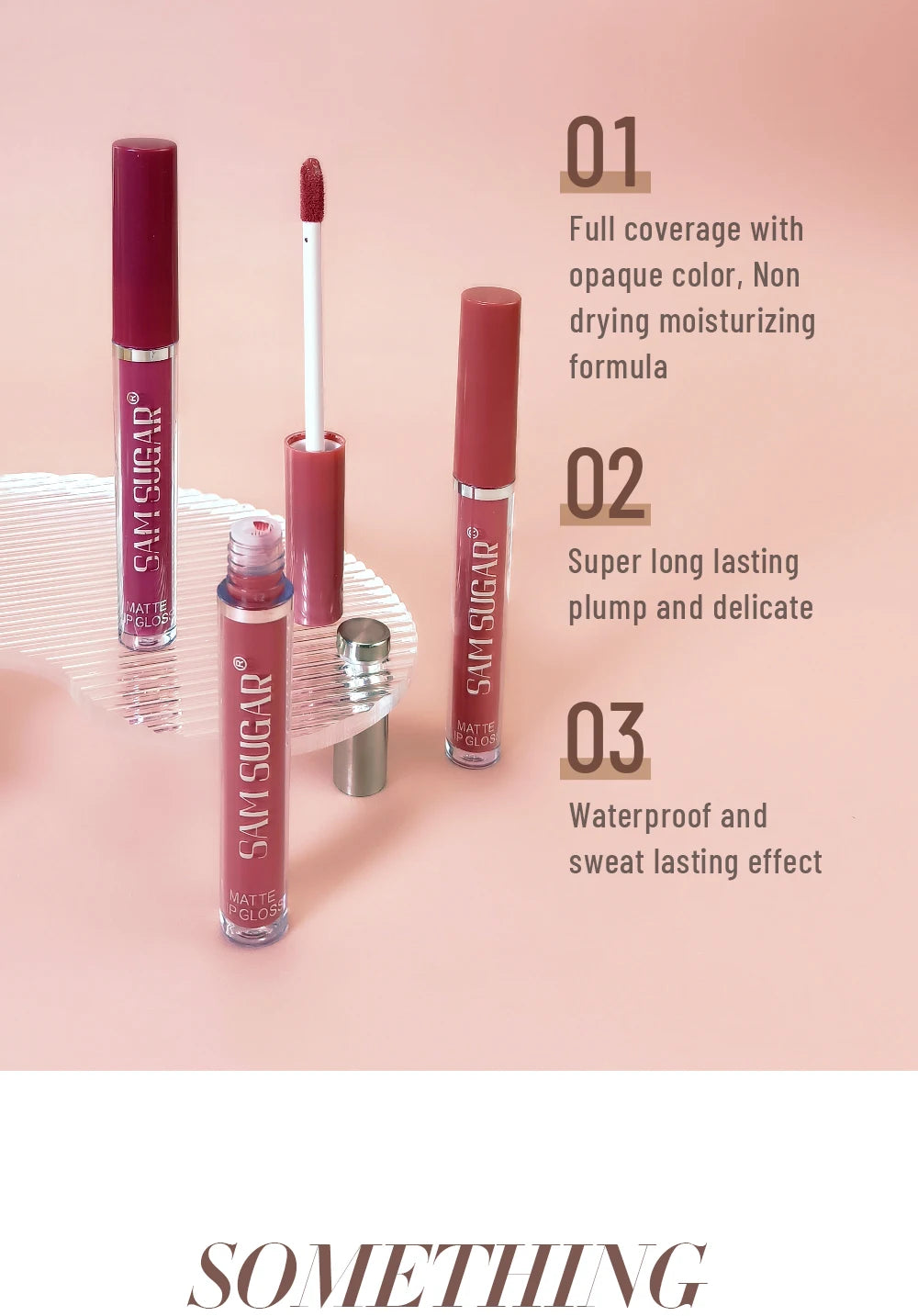 Velvet Matte Lip Kit, Waterproof, Smudge-Proof, Smooth Application, Long-Lasting Makeup Effect