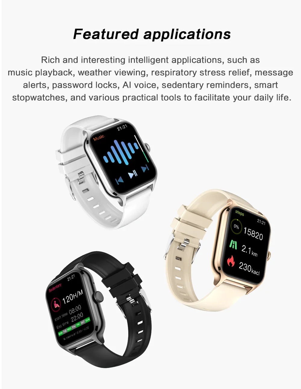 2024 New Smart Watch For Men Women Dial to Answer Calls GPS Sports Tracking Heart Rate Blood Oxygen Monitor Bluetooth Smartwatch