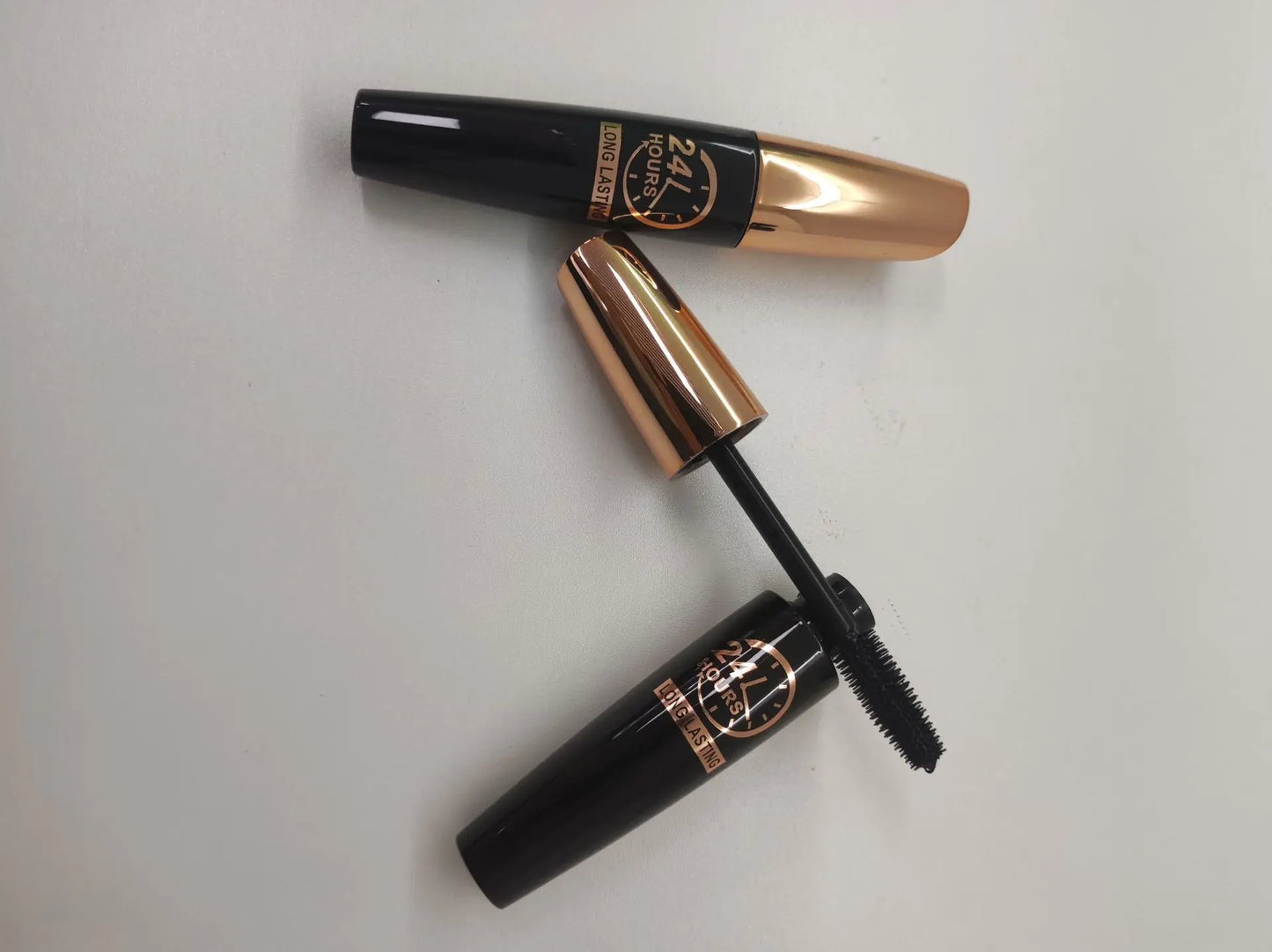 5D Eye Black Mascara Waterproof Lengthens Eyelashes Extension Silk Fiber Mascare Eye Makeup for Women Cosmetic Korean Make up