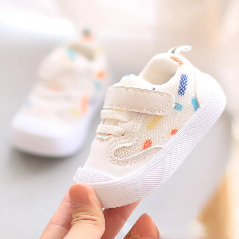 Zapatos Niña Baby Walking Shoes Autumn New Soft Sole Boy Casual Shoe Mesh Face Newborn Girl Sports Shoe Baby Shoes Zapatillas