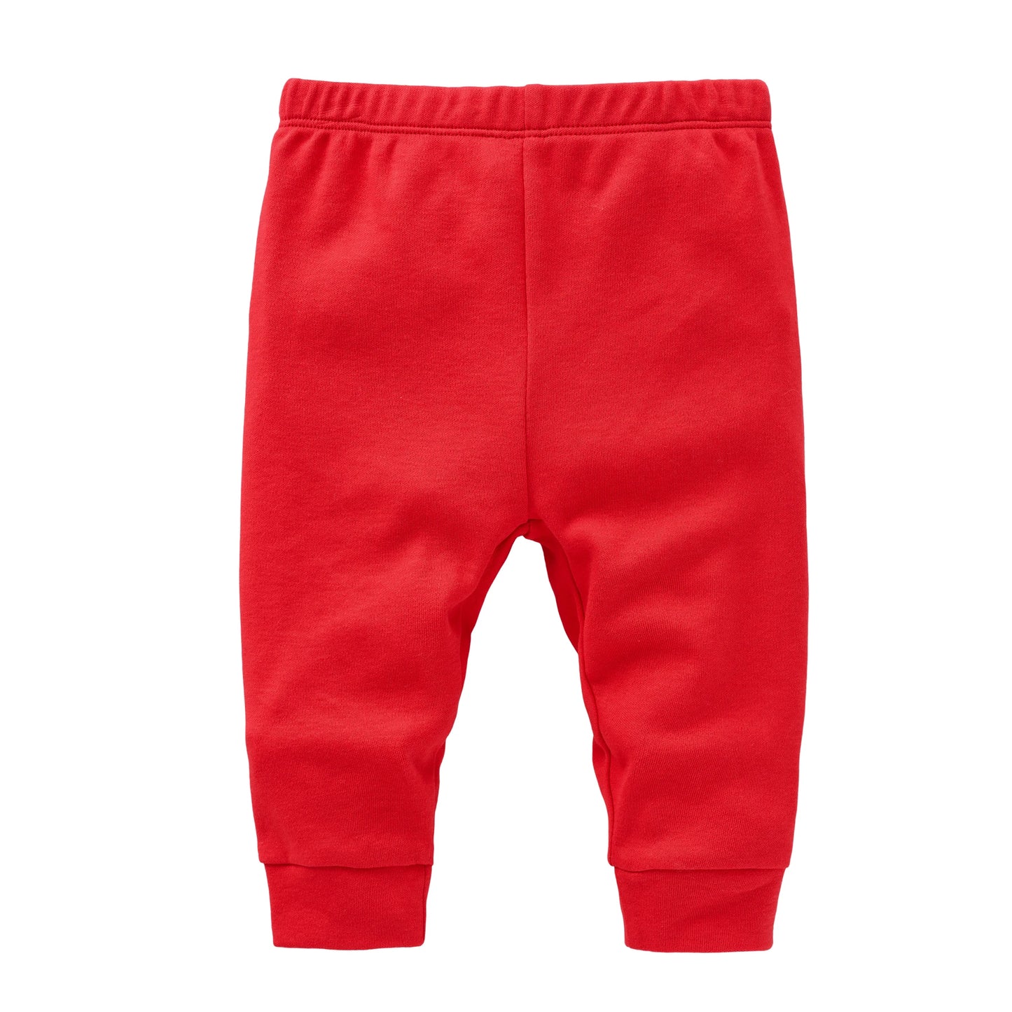 2 Pieces Set 100% Cotton Baby Rompers Red Pink Pants Blank Colors Kids Trousers Plain Newborn Clothing Muslin Bodysuit Clothes