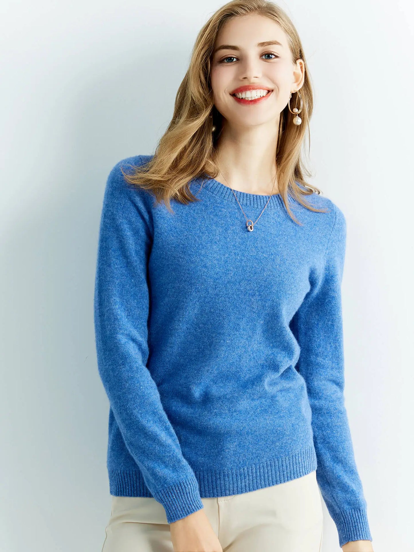 Knitted Sweaters Cashmere Sweater Women 100% Merino Wool O-Neck Vintage Pullovers 2022 Winter Autumn Jumpers Clothing Top Female