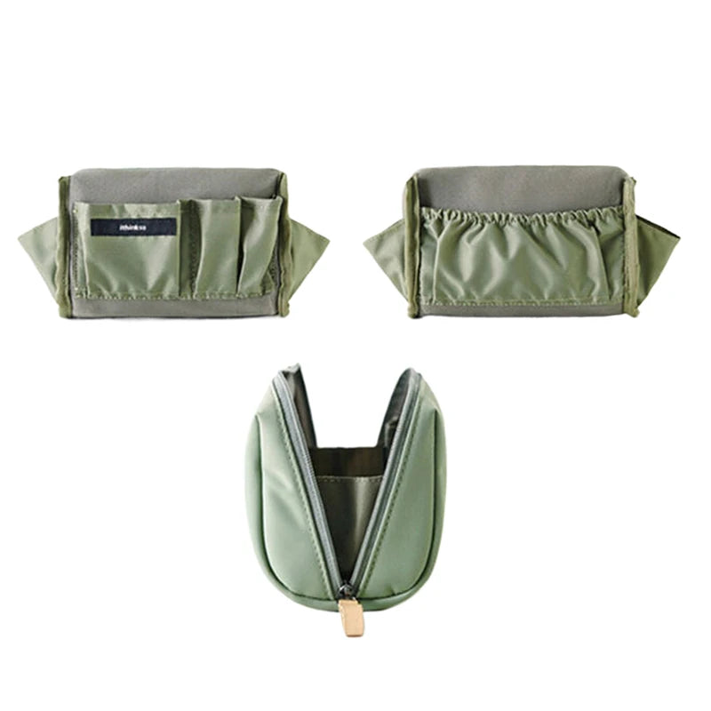 Makeup Bag For Purse Portable Waterproof Cosmetic Bag Lipstick Storage Travel Zipper Pouch For Women Toiletry Organizer Case