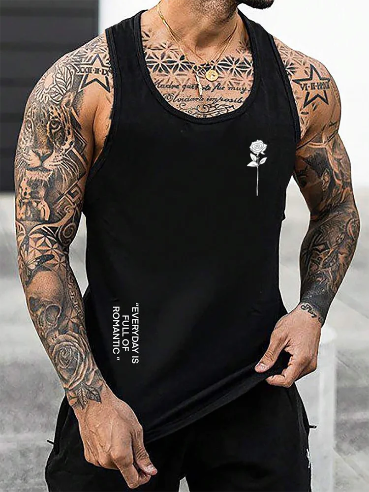 3D Lion Print Men's Tank Top Summer Street Fashion Men's Tank Top Daily Casual Men's Tank Top Outdoor Sports Men's Tank Top