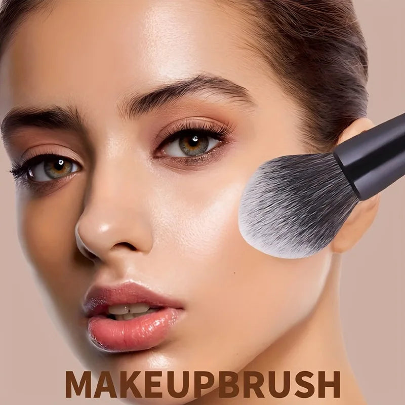 1pcs Double Head Makeup Brushes Flat Angled Foundation Concealer Contour for Blending Loose Powder Liquid Cream Cosmetic Tools