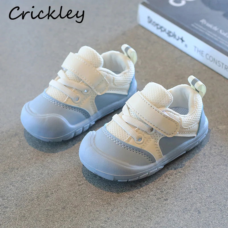 Mesh Children Sneakers Soft Lightweight Baby Boys Girls Sport Shoes Breathable Non Slip Toddler Kids Infant Casual Shoes