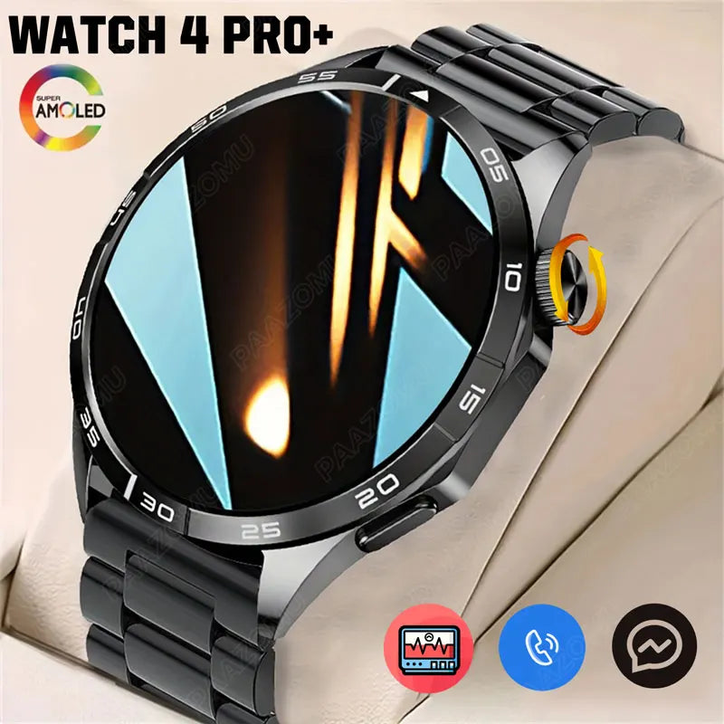 2024 New For Huawei Smart Watch Men Watch 4 Pro+ 1.50 Inch HD Screen Bluetooth Call Health Monitoring Smartwatch New Watch GT4