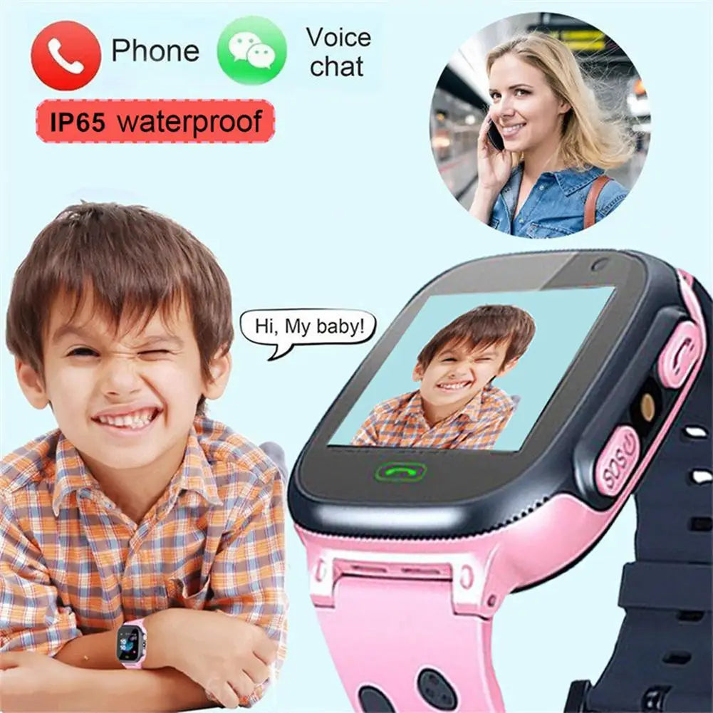 Kids Smart Watch Gps Sos Waterproof Children Watches Call Kids Smartwatch Clock Sim Card Location Tracker Child Watch for Xiaomi