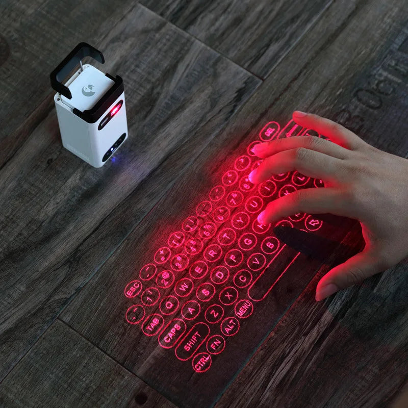 M1/KB560S Portable Mini Touch Keyboard Bluetooth Virtual Laser Keyboard Wireless Projection keyboard For Computer Phone Laptop