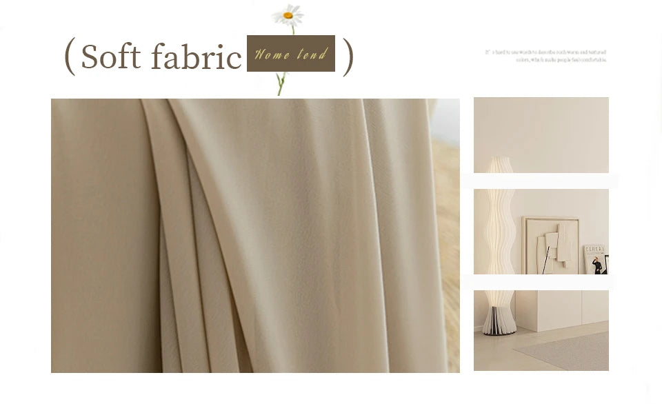 Modern Brown Voile Curtains for Kids Bedroom Living Room Sheer Curtain in Kitchen Hall Cortinas Ventana Firany Treatment Rideaux