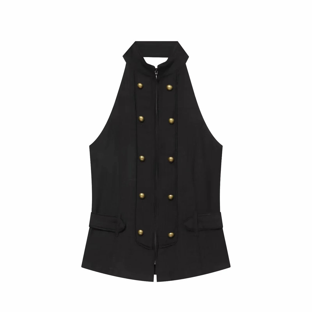 Women Summer Elegant Silk Texture Tops Fashion Women Vacation Halter Backless Beach Style Party Lady Tops