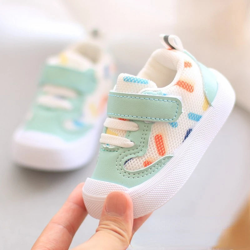 Zapatos Niña Baby Walking Shoes Autumn New Soft Sole Boy Casual Shoe Mesh Face Newborn Girl Sports Shoe Baby Shoes Zapatillas