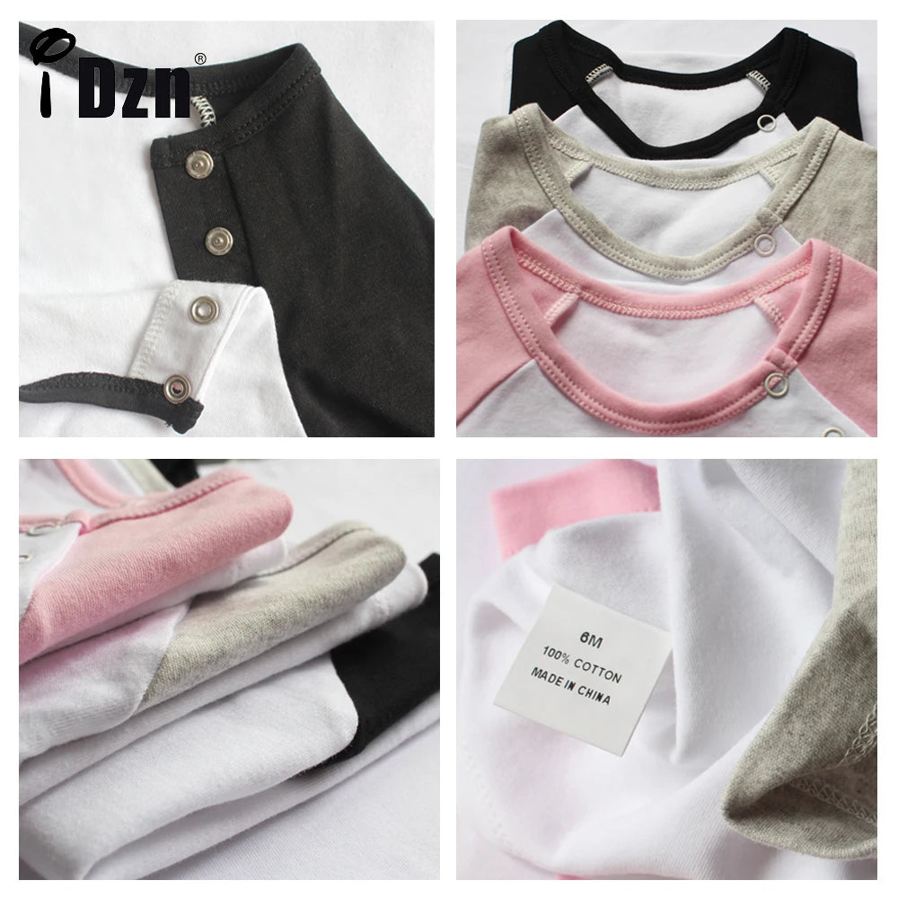 iDzn New Current Family Favorite Fun Baby T-shirts Cute Boys Girls Tees Infant Short Sleeves T shirt Newborn Clothes Kids Tops