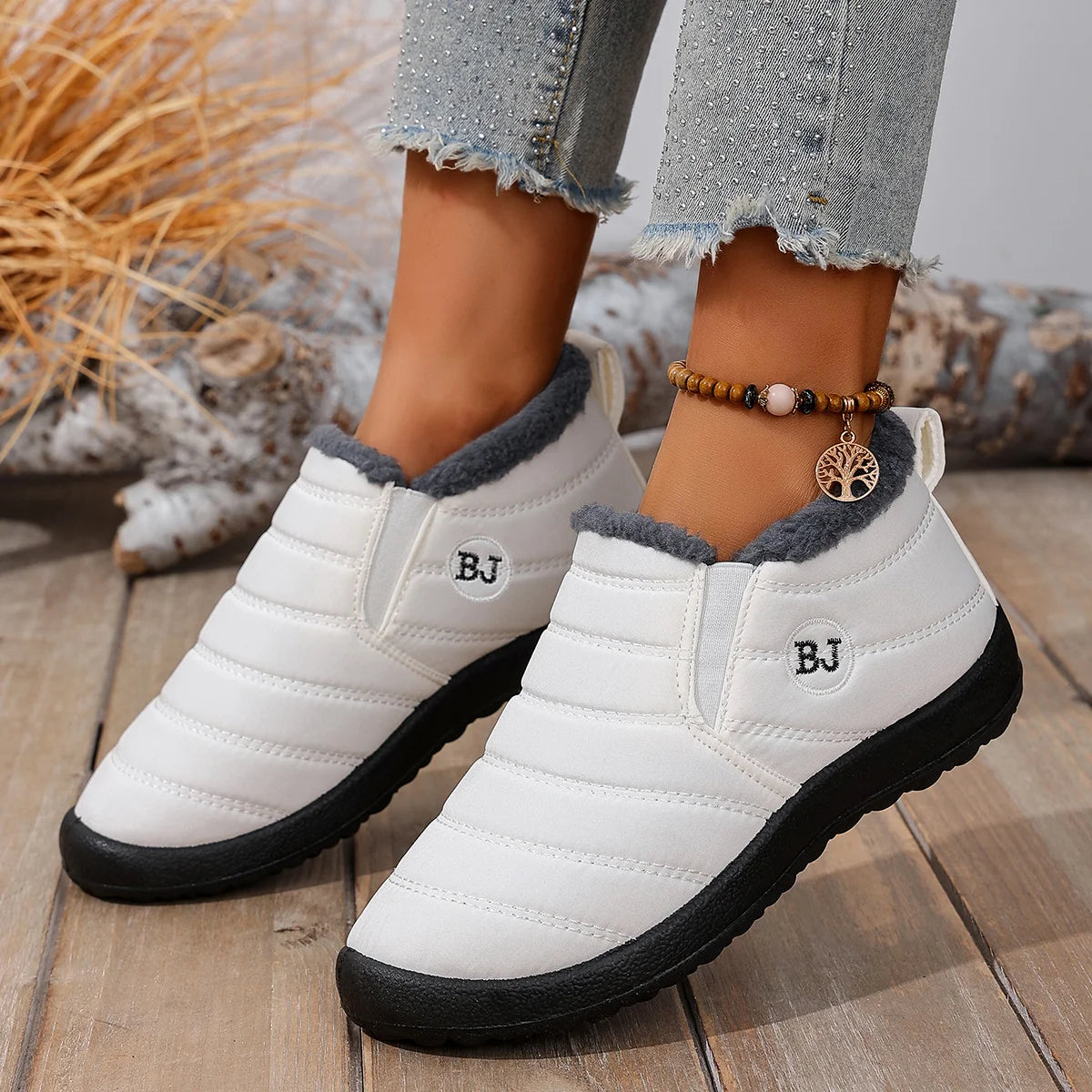 Trendy Comfort Winter Short Boots, Fashion Cold Resistant Footwear Perfect For City Shopping, Weekend Strolls