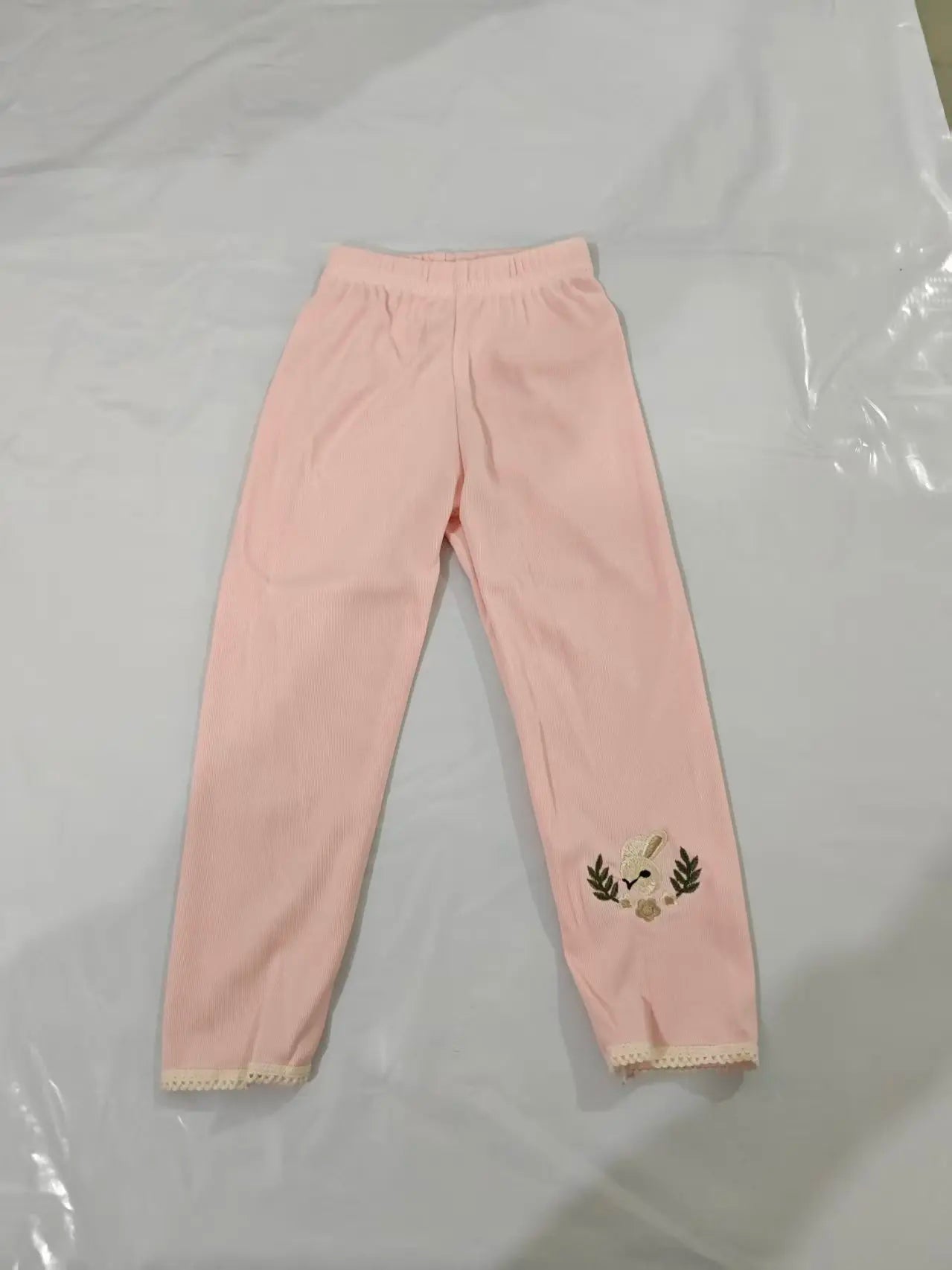 Girls' Spring and Autumn Leggings 2026 New Style for Little Girls, Fall Wear for Older Children, Children's Outerwear Pants, Trendy Autumn Pants