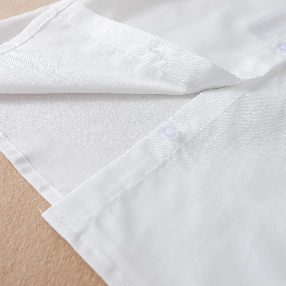 Girls Shirt Delightful White Embroidered Blouse Specifically Designed for Girls Aged 5 to 12 Years Old