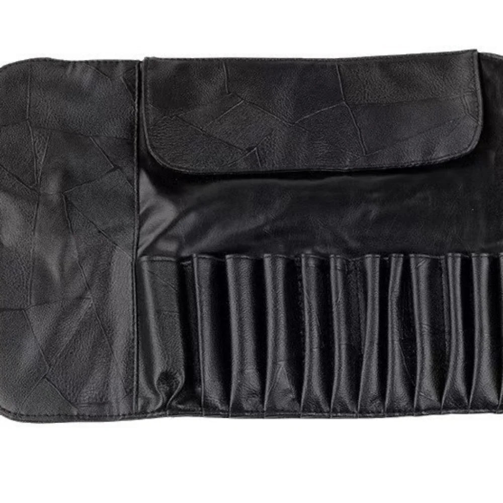 Makeup Brushes Bag Travel Make up Brushes Bag Storage Brush Organizer Holder up to 12 Brushes PU Portable