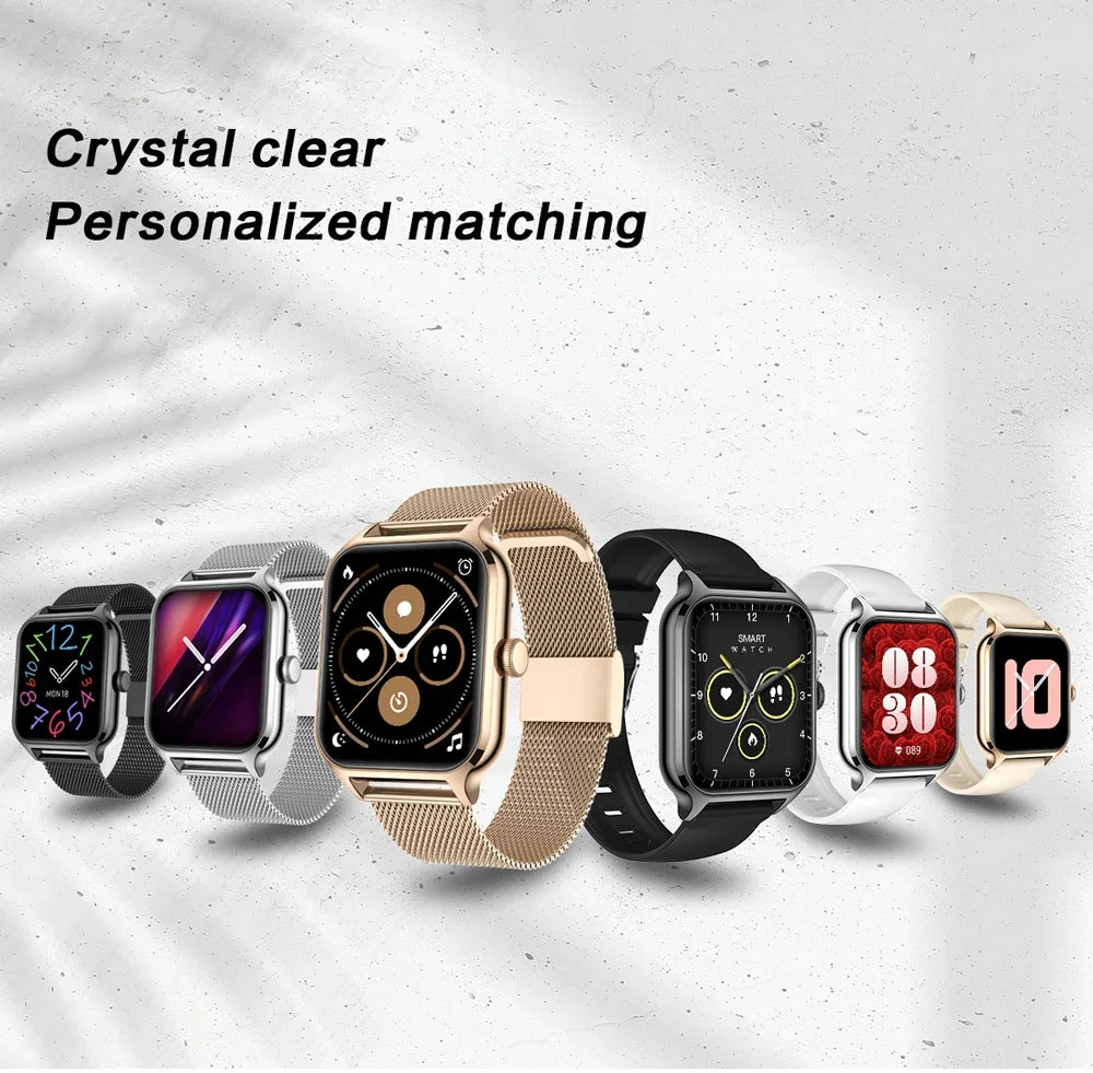 2024 New Smart Watch For Men Women Dial to Answer Calls GPS Sports Tracking Heart Rate Blood Oxygen Monitor Bluetooth Smartwatch