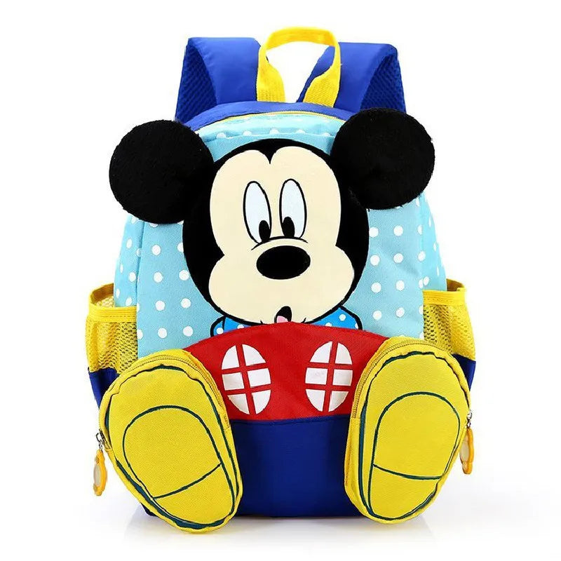 2023 New Disney Anime Mickey Mouse Minnie Kindergarten Schoolbag Cartoon Children'S Leisure Backpack Christmas Birthday Gifts