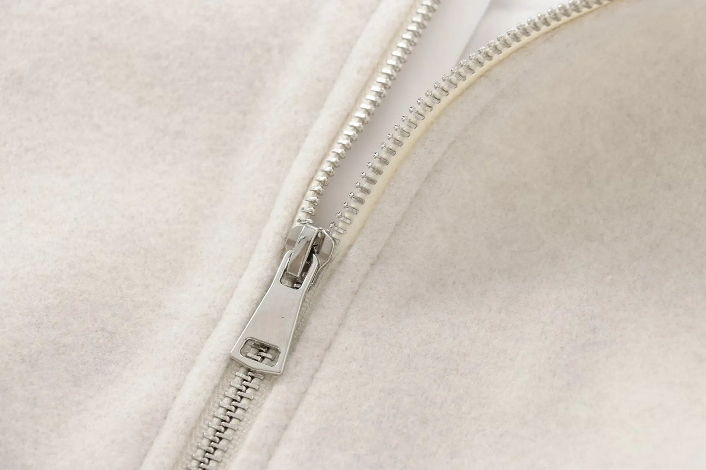 MUJER Fleece Bomber Jackets for Women Soft Zipper Woman's Sports Jacket Casual Cropped Jacket Women Long Sleeve Coats Outerwears