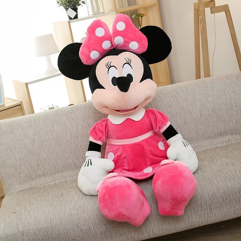 30 CM Disney kids Mickey Minnie Mouse plush toys  baby boys and girls birthday gift plush bads  toy