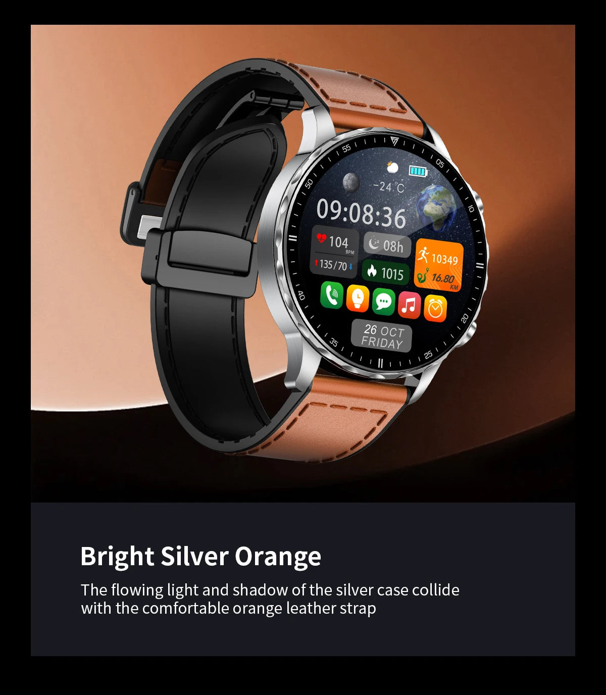 LIGE New Smart Watch 1.53'' 360*360 Full Touch Screen Outdoor Waterproof Bluetooth Call Watches Sports Fitness Man smart watches
