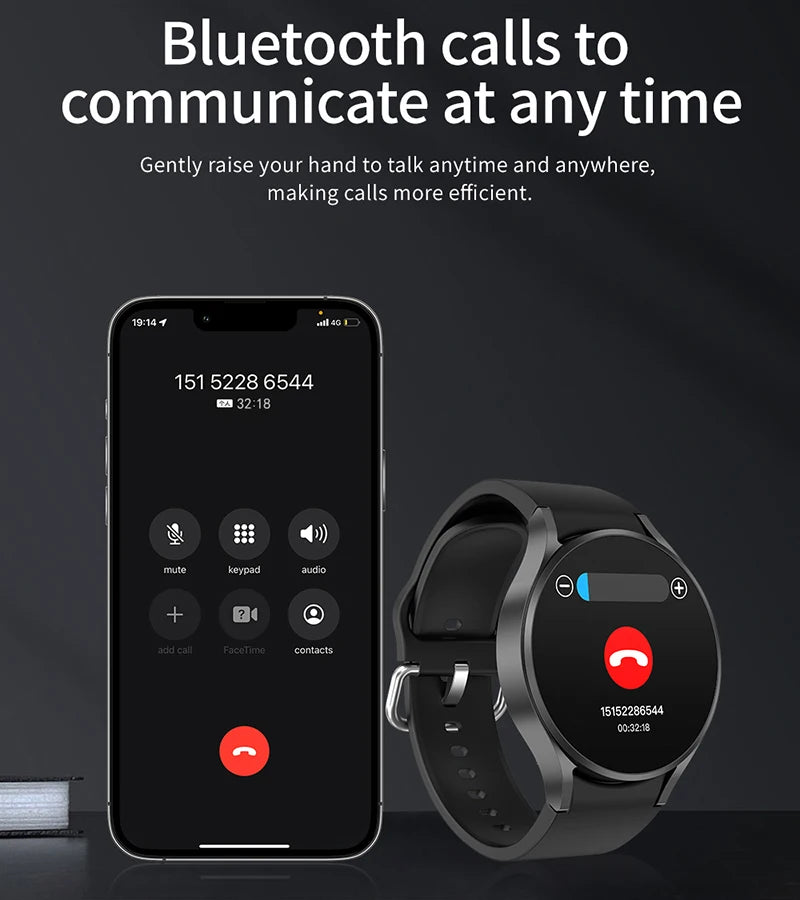 Smart Watch GPS Track Smart Watches For Men Women Sport Heart Rate Bluetooth Call NFC IP68 Waterproof Compass Smartwatch 7 Mini