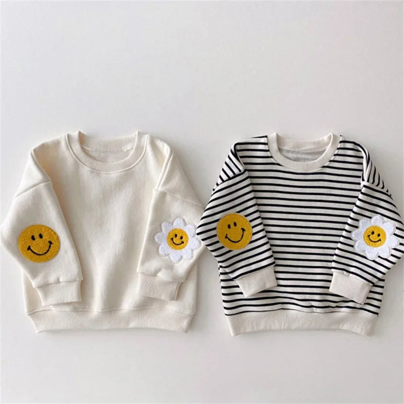 Children's T-Shirt Long Sleeve Girls Boys Baby Casual T-shirt Newborn Kids T-shirt Girl Print Autumn T Shirt Top Kid Clothing