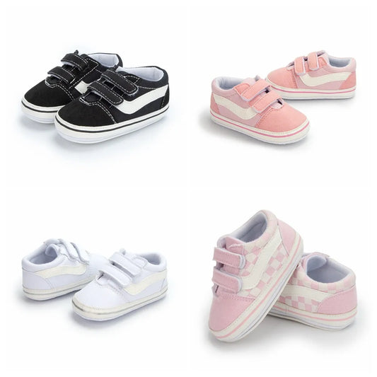 Newborn Baby Girl Boy Soft Sole Shoe Anti Slip Canvas Sneaker