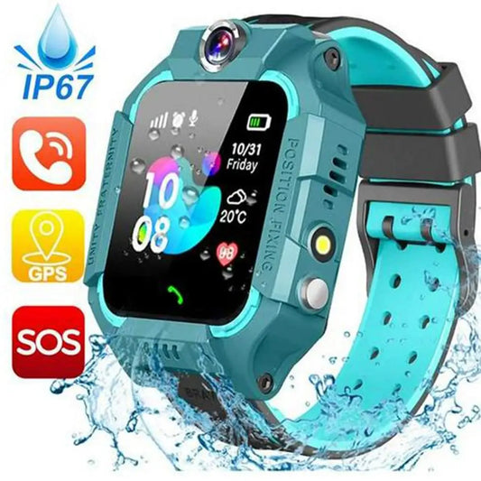 Z6F Smart Watch Kids GPS WIFI Video Call SOS IP67 Waterproof Child Smartwatch Camera Monitor Tracker Location Phone Watch