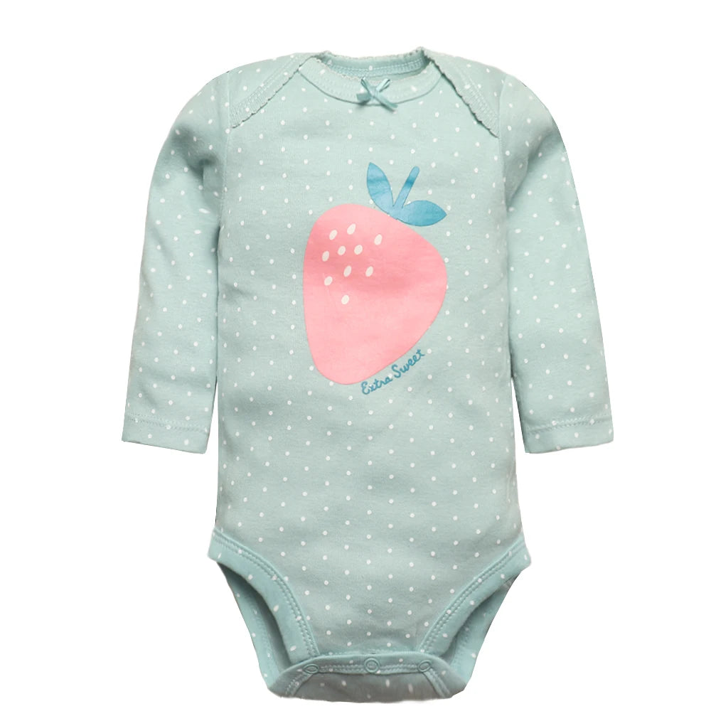 Mono Unisex para bebé niña, paquete de 5 monos de algodón para bebé recién nacido, Ropa para bebé, Ropa Infantil de dibujos animados, Ropa para bebé 2022