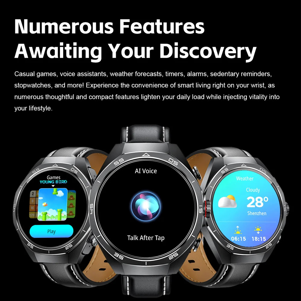 2026 New Smart Watch Men TWS 2-in-1 Bluetooth Earphones With Built-in Speaker HIFI  1.53HD SCreen Bluetooth Call IP67 Waterproof