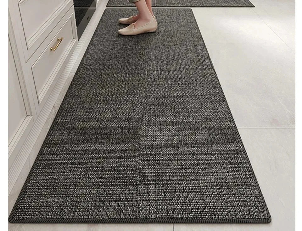 Kitchen Floor Mat Stain-resistant and Wear-resistant Carpet Home Decor Rug Soft and Comfortable Loop Fleece Carpets