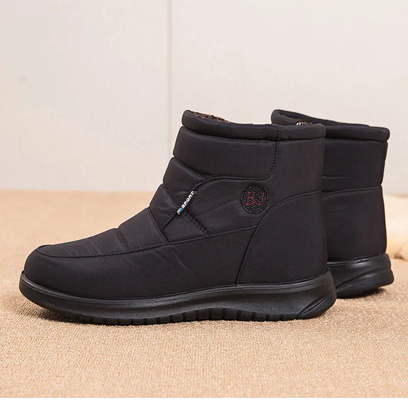 Women Boots 2024 Winter Boots For Women Waterproof Snow Boots Ankle Fur Botas Mujer Elegant Footwear Winter Shoes Women Botines