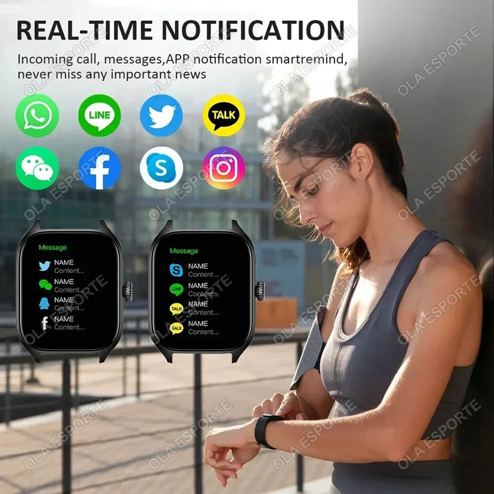 2024 New Smart Watch For Men Women Dial to Answer Calls GPS Sports Tracking Heart Rate Blood Oxygen Monitor Bluetooth Smartwatch