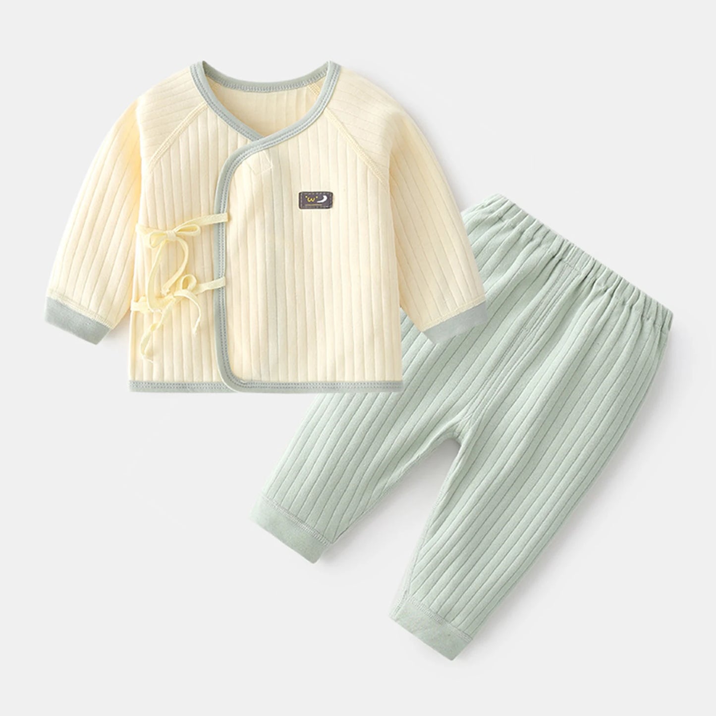 Ropa interior Infantil de algodón para bebés, trajes para recién nacidos, conjuntos para niños y niñas, ropa para bebés de primavera y otoño, Jersey pequeño + Pantalones, conjuntos para niños