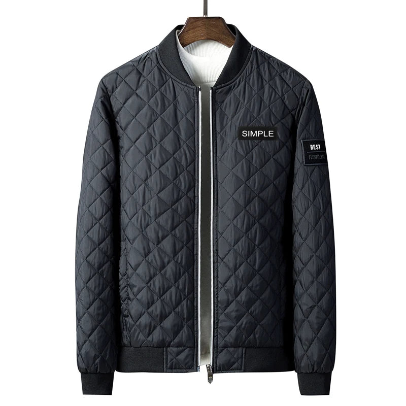 Zipper Men Jackets Autumn Winter Casual Fleece Coats Fashion Male Outwear Slim Fit Parka Plus size 6XL men Bomber Jacket New