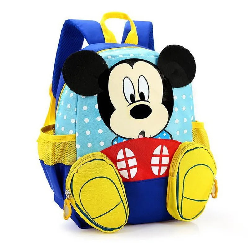 2023 New Disney Anime Mickey Mouse Minnie Kindergarten Schoolbag Cartoon Children'S Leisure Backpack Christmas Birthday Gifts