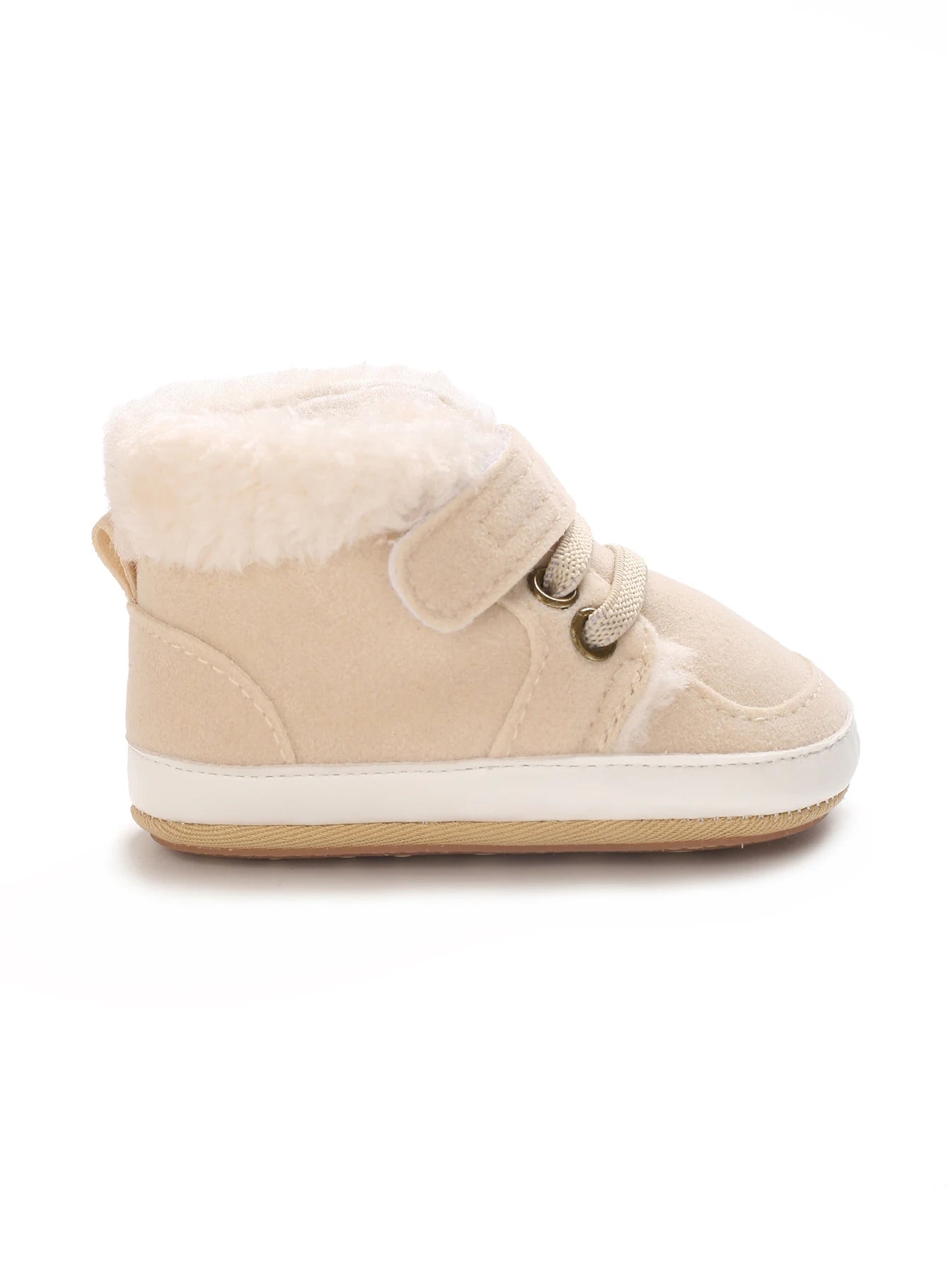 Baby Winter Boots - Soft Cotton Snow Shoes for Toddlers | Warm First Walkers 0-24M | Solid Color Design"