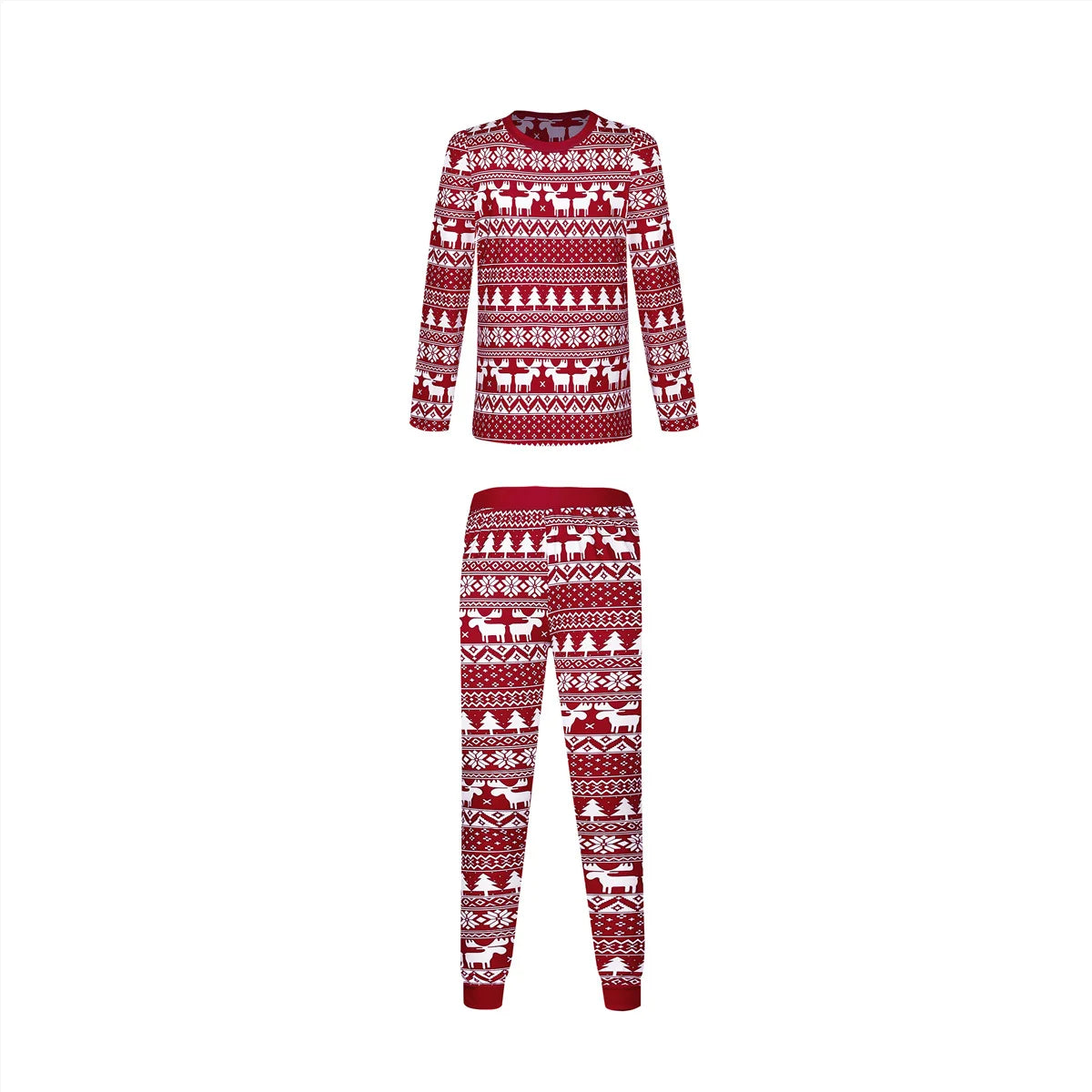 Mommy and Me Clothes 2026 New Christmas Pajamas Set for Family Soft Cute Sleepwear Adults Kids 2 Pieces Suit Xmas Look Outfits