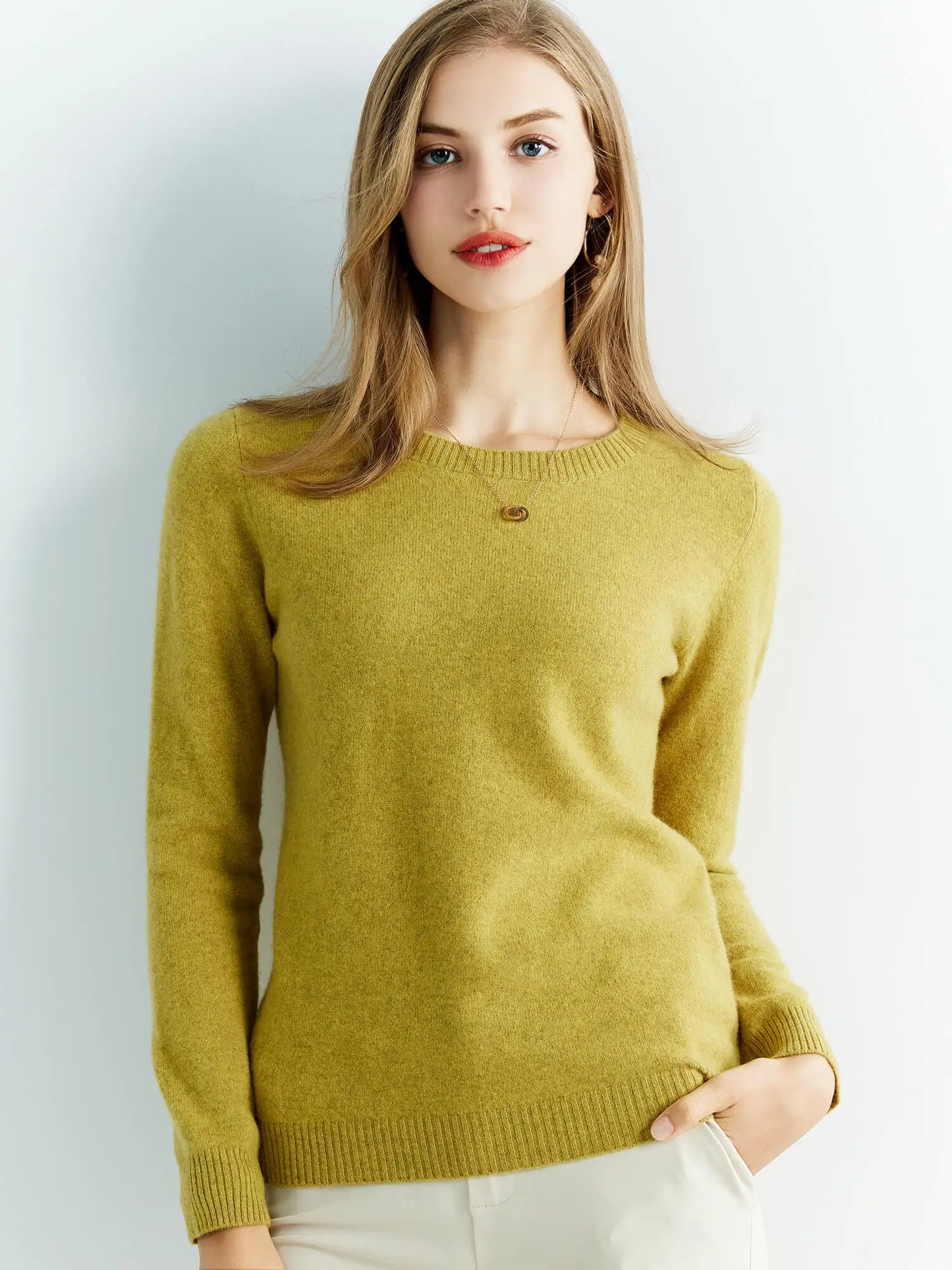 Knitted Sweaters Cashmere Sweater Women 100% Merino Wool O-Neck Vintage Pullovers 2022 Winter Autumn Jumpers Clothing Top Female